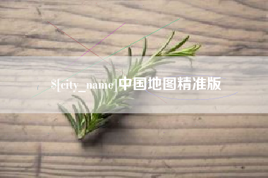 宜城中国地图精准版