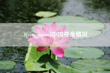 宜城中国夺金情况