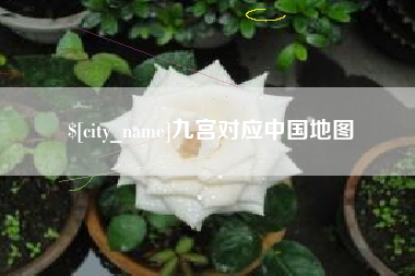 宜城九宫对应中国地图