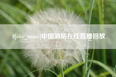 宜城中国消防在线直播回放