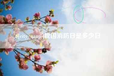 宜城我国消防日是多少日