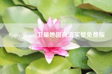 宜城卫星地图高清实景免费版