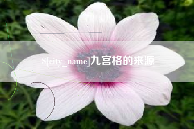 宜城九宫格的来源