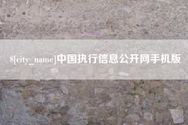 宜城中国执行信息公开网手机版
