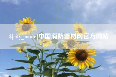 宜城中国消防器材网官方网站