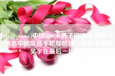 宜城中国5000米男子运动员-而另外两名中国队选手哈那哈提·木哈买提和吴宇在最后一组出场