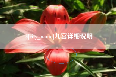 宜城九宫详细说明